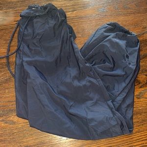 Navy Blue Parachute Pants